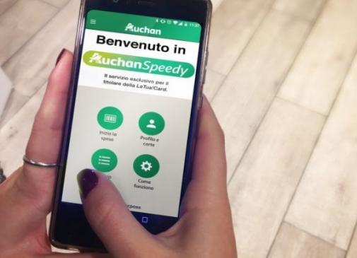Auchan запускает приложение AuchanSpeedy для мобильных платежей в Италии